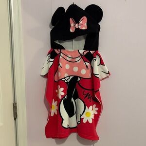 Minnie Mouse Hooded Towel Poncho